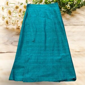 Good Things Women’s Wraparound Boho Straight Three-fold Maxi Skirt in X-Large